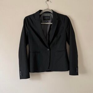 Banana Republic Classic Black Blazer XS Petite